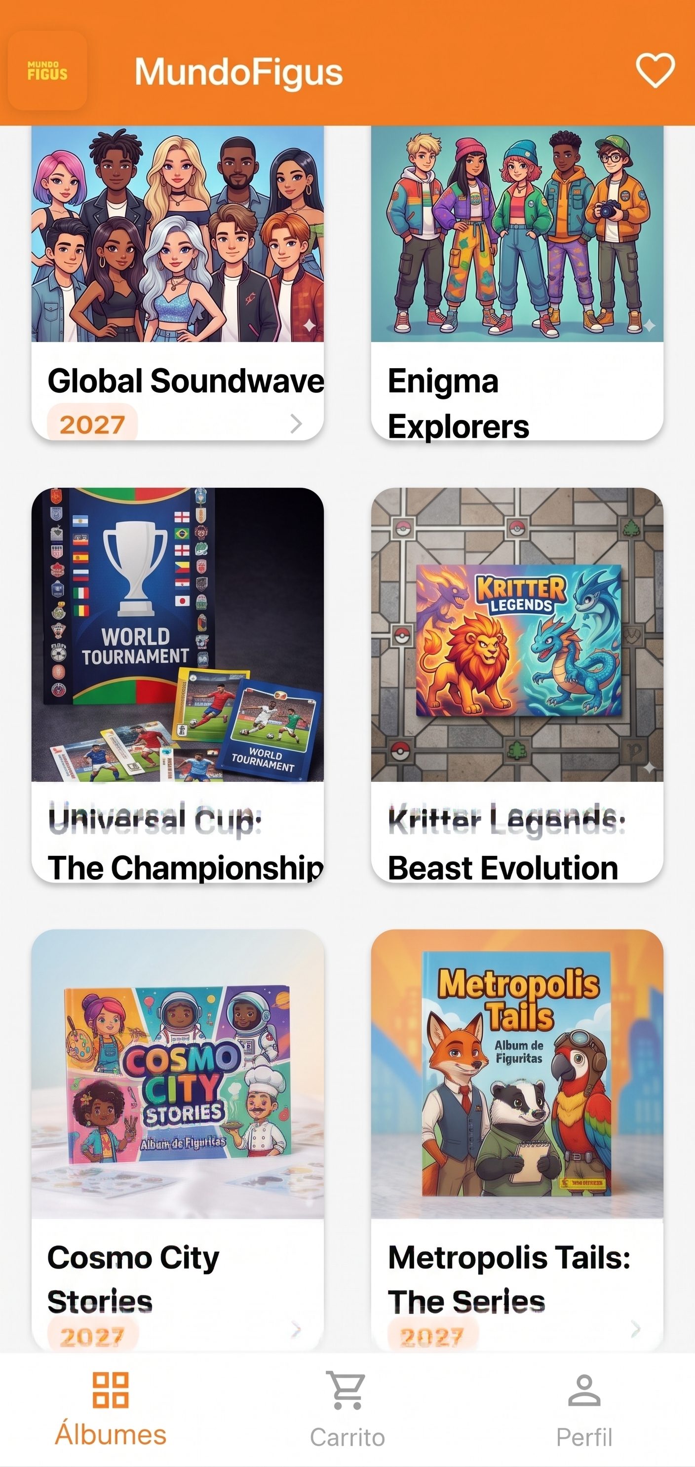 MundoFigus Mobile App screenshot 1