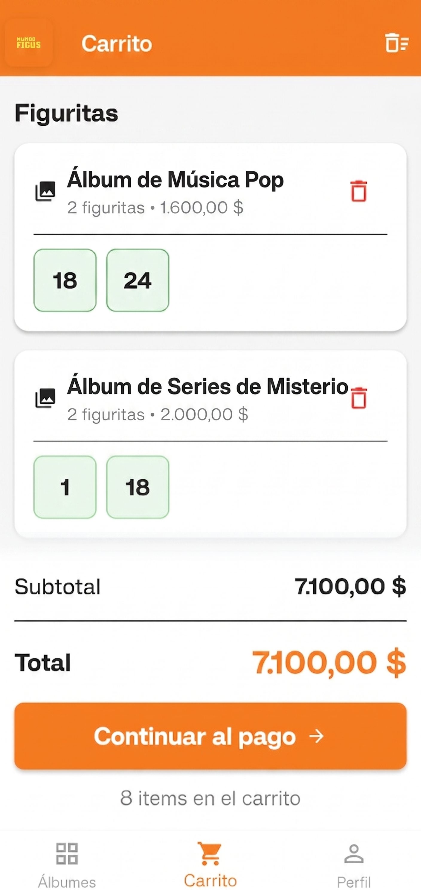 MundoFigus Mobile App screenshot 3