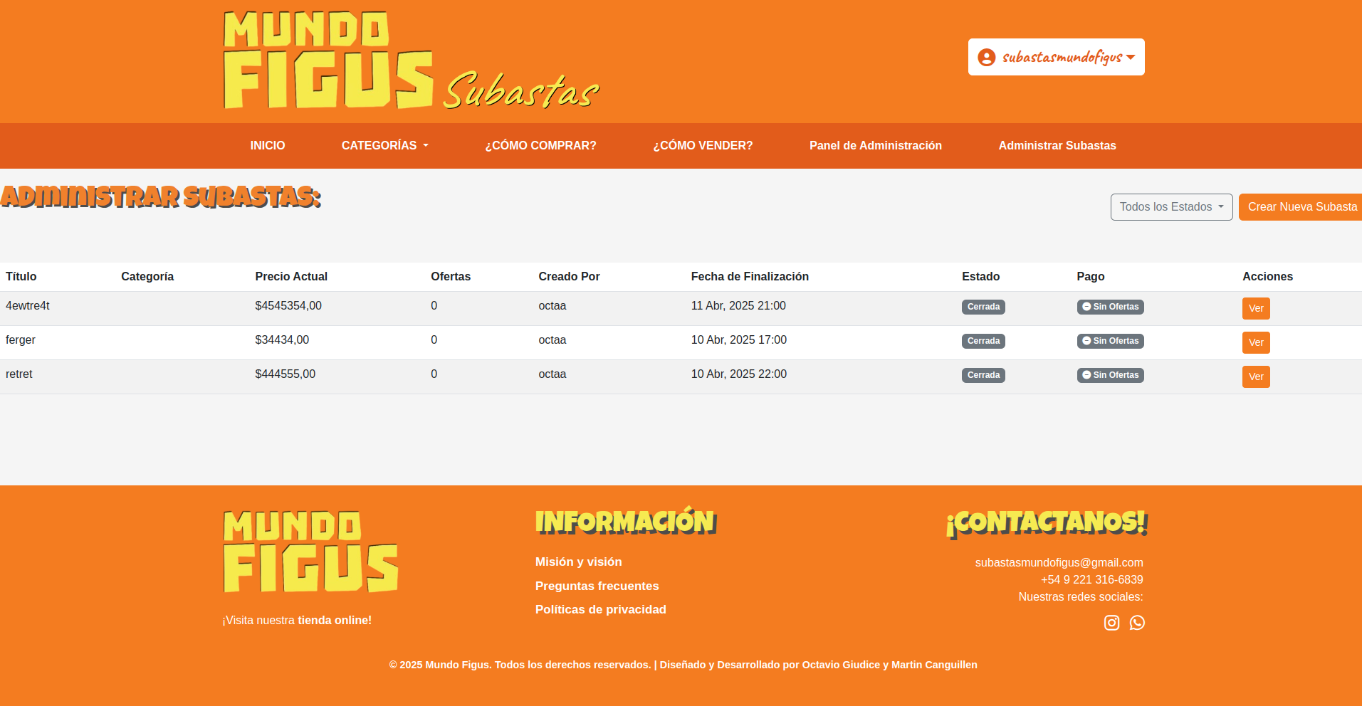 Real-Time Auction Platform screenshot 6